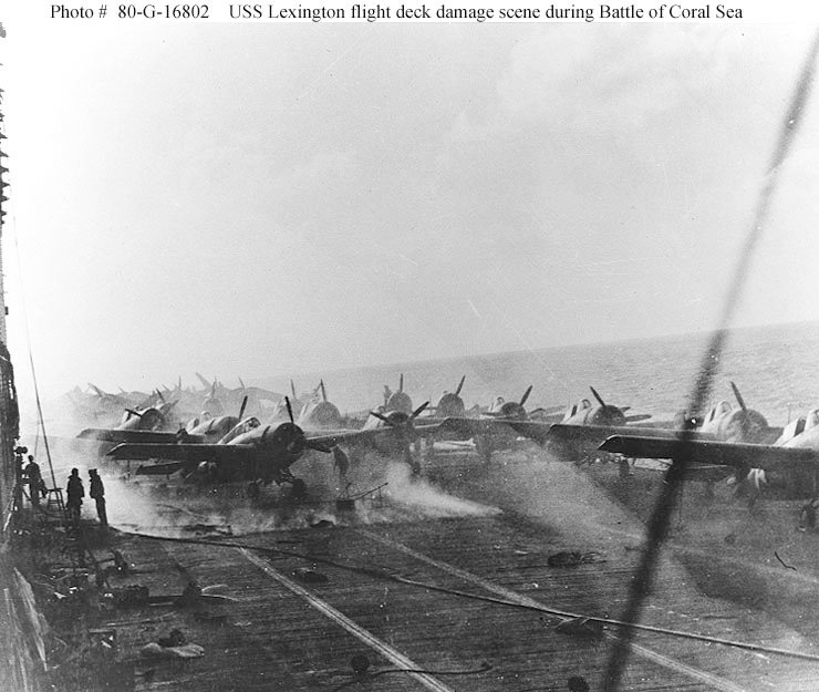 Battle of Coral Sea WWII