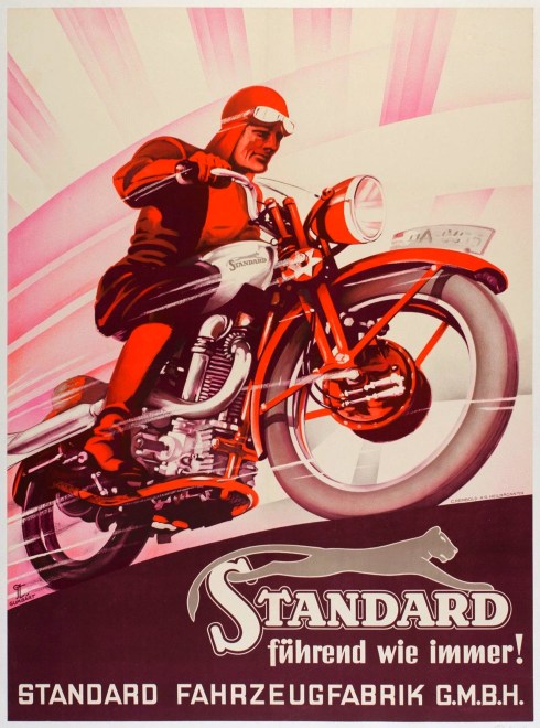 Standard Motorcycles Poster